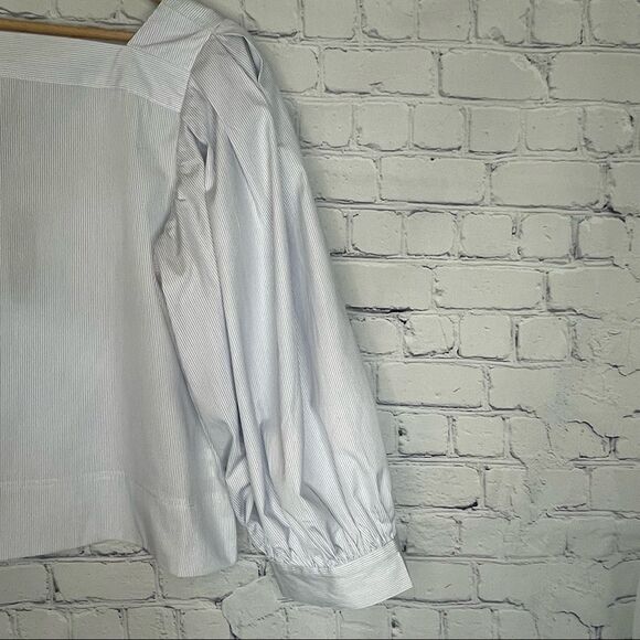 Thomas Mason® for J.Crew Square-neck Shirt - Picture 6 of 8